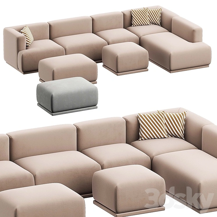 MODULAR SOFA MARSO FROM JAMNI 