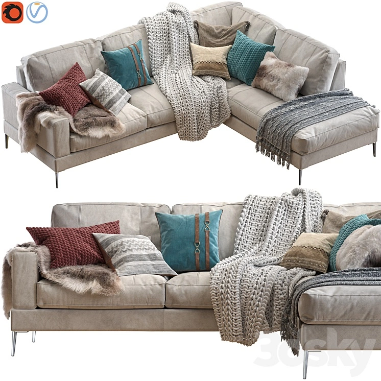 Capri sectional sofa 