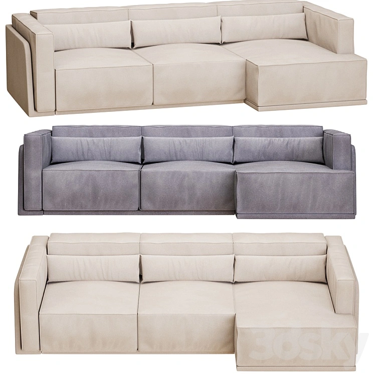 Corner sofa bed Vento Light 