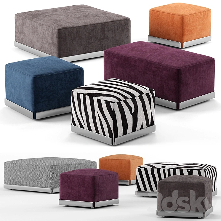 West poufs - Minotti 