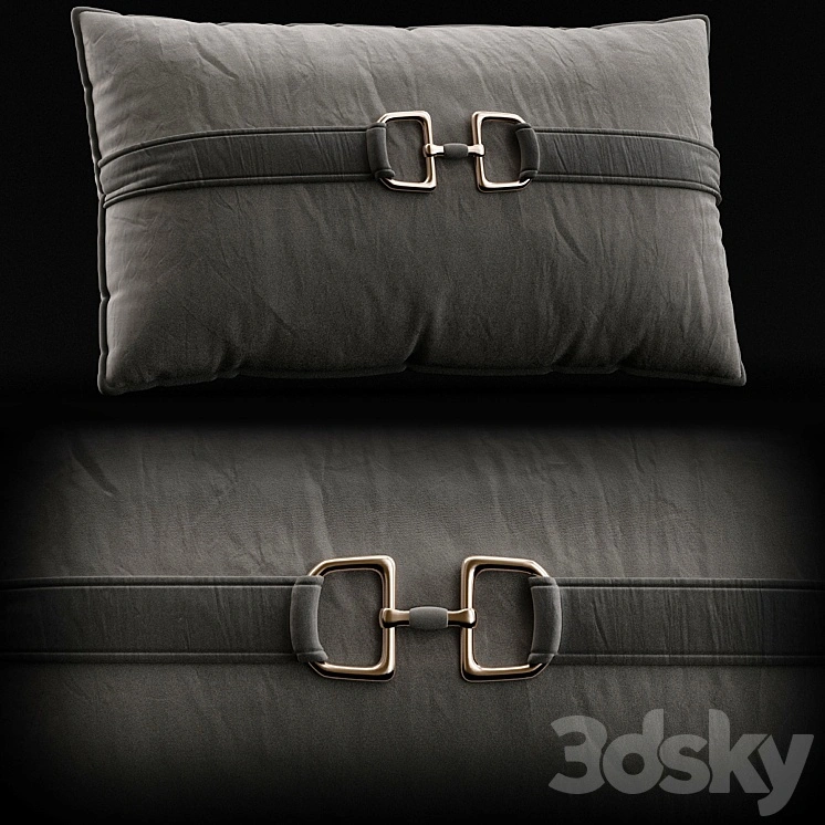 Equestrian pillow 