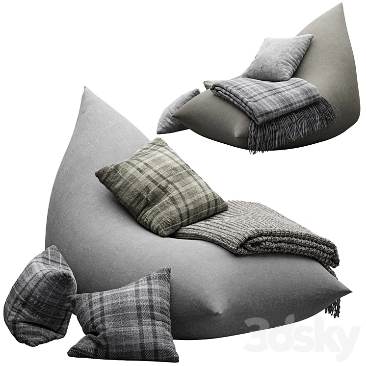 bean bag chair by etsy 