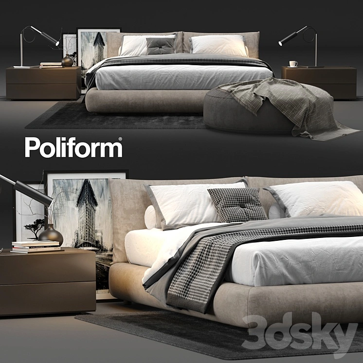 Poliform Dream Bed 2 