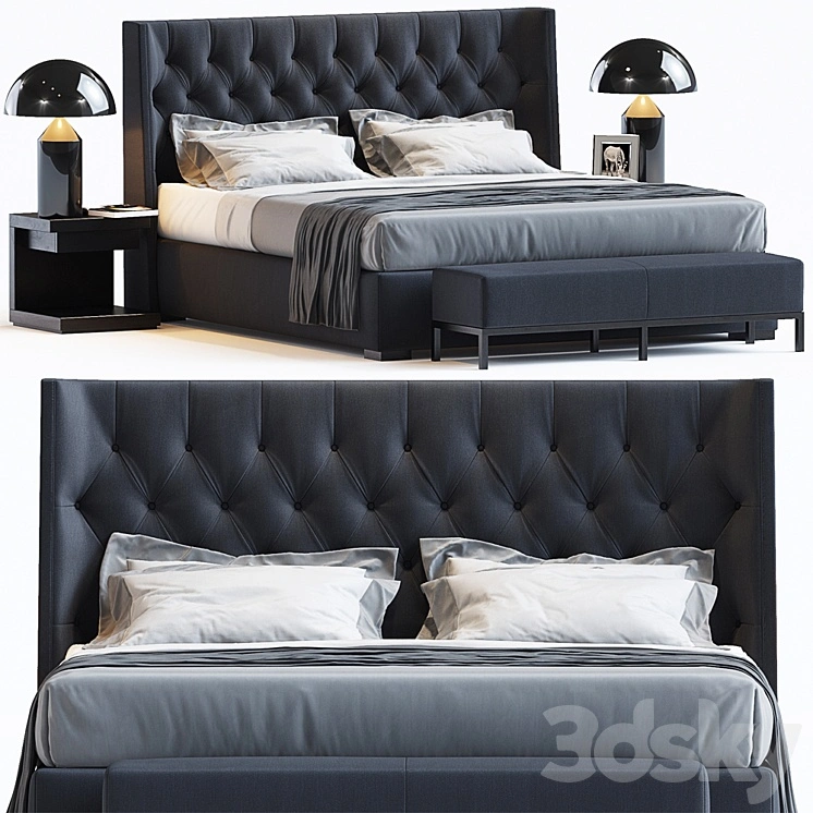 BED BY MERIDIANI 1 