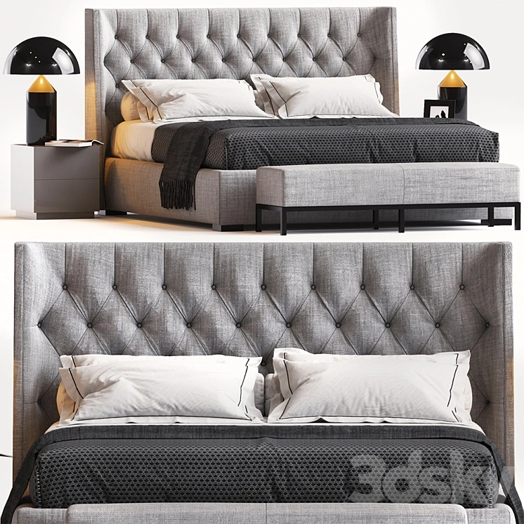 BED BY MERIDIANI 2 
