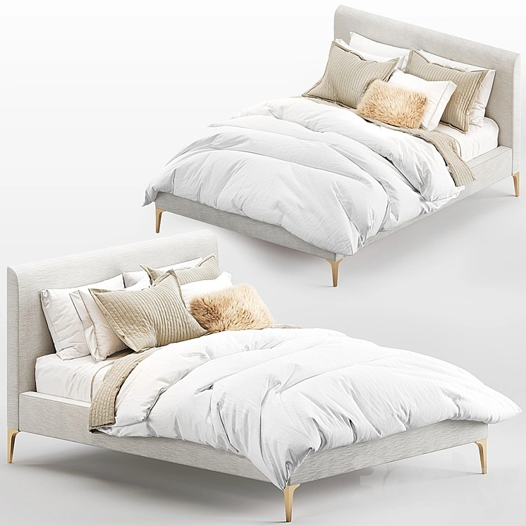 West Elm Andes bed 