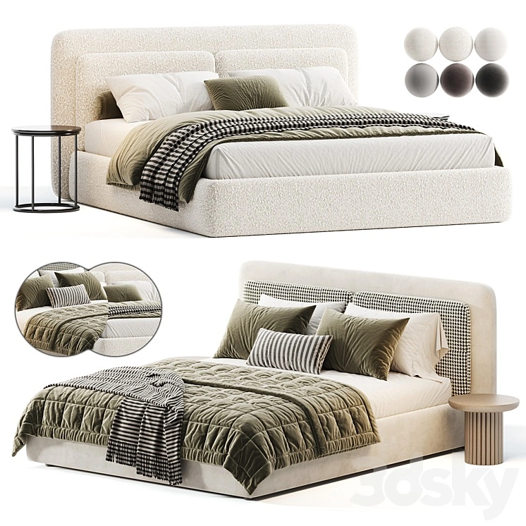 Savona Bed By Comocasa 