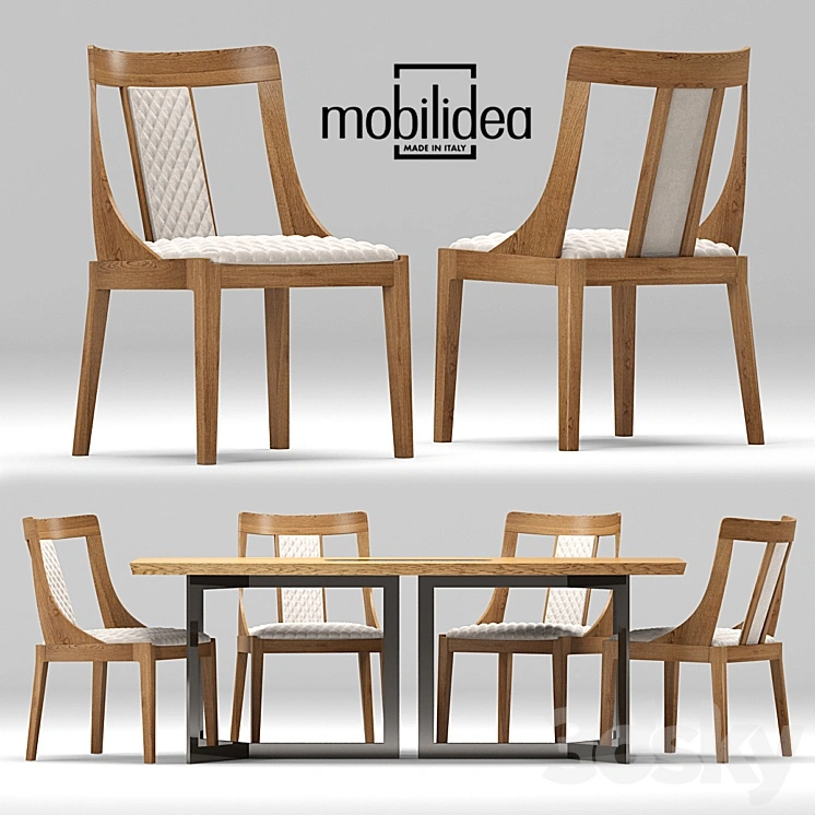 Desk-chair Adam-Eva, Mobilidea 