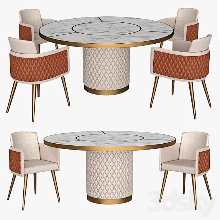 Table and Amet Chair Reflex 