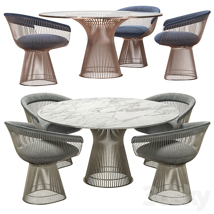 Knoll - Platner Dining Table & Chair 