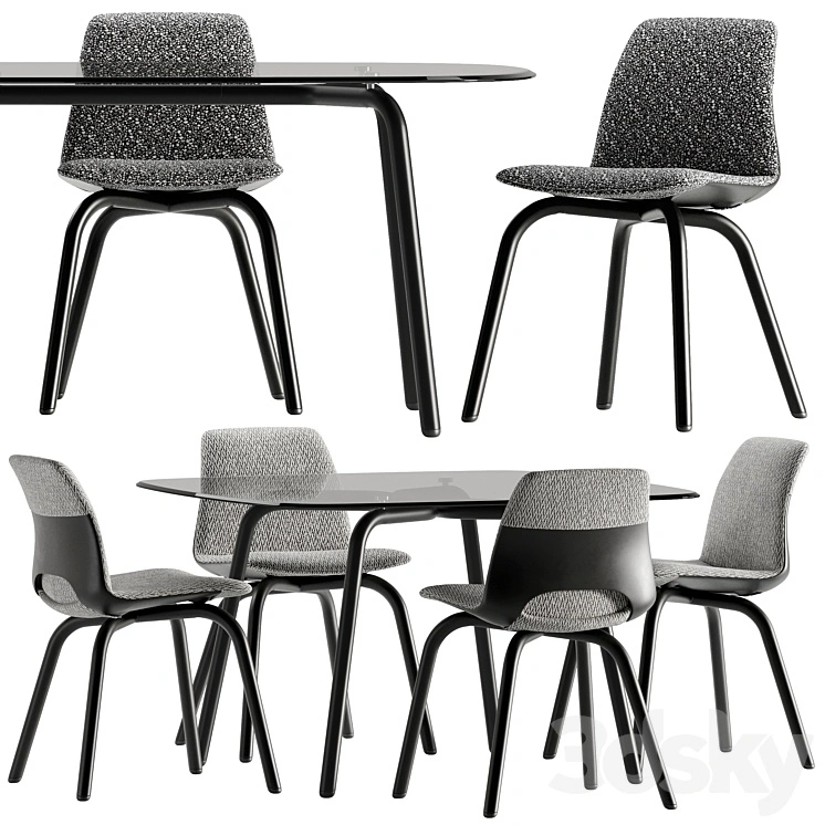 Jiu Jo Living table and chair 