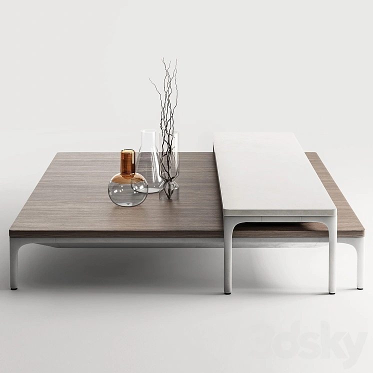 MDF ITALIA YALE LOW TABLE 