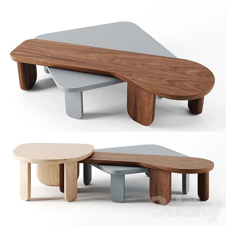 Kim side tables by DeLaEspada 
