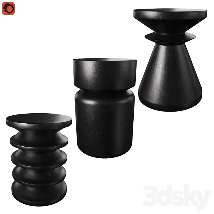 Set of coffee tables Thilde, Alban, Sujua 