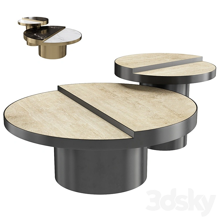Eichholtz set of tables Excelsior 