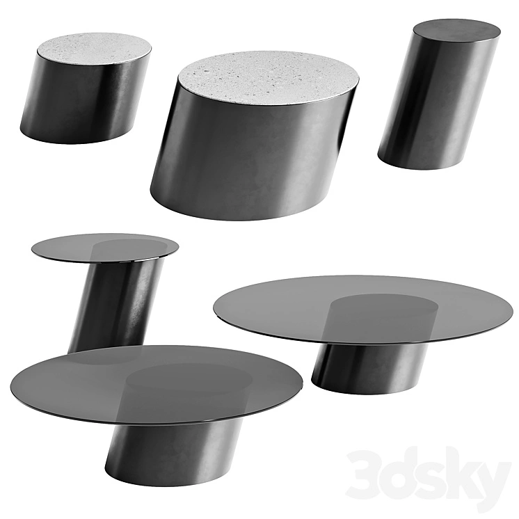 Bonaldo coffee tables Pisa 