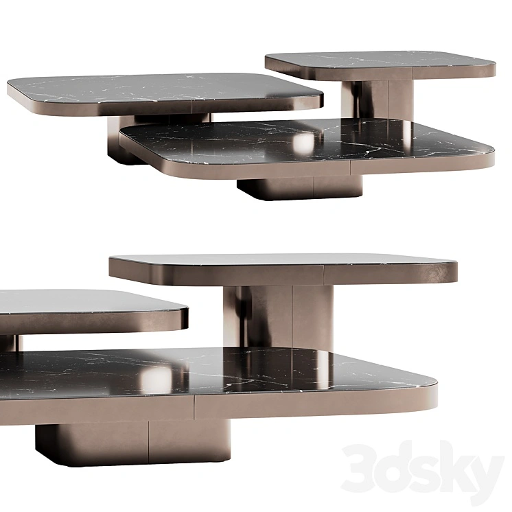 ClassiCon Bow coffee tables 