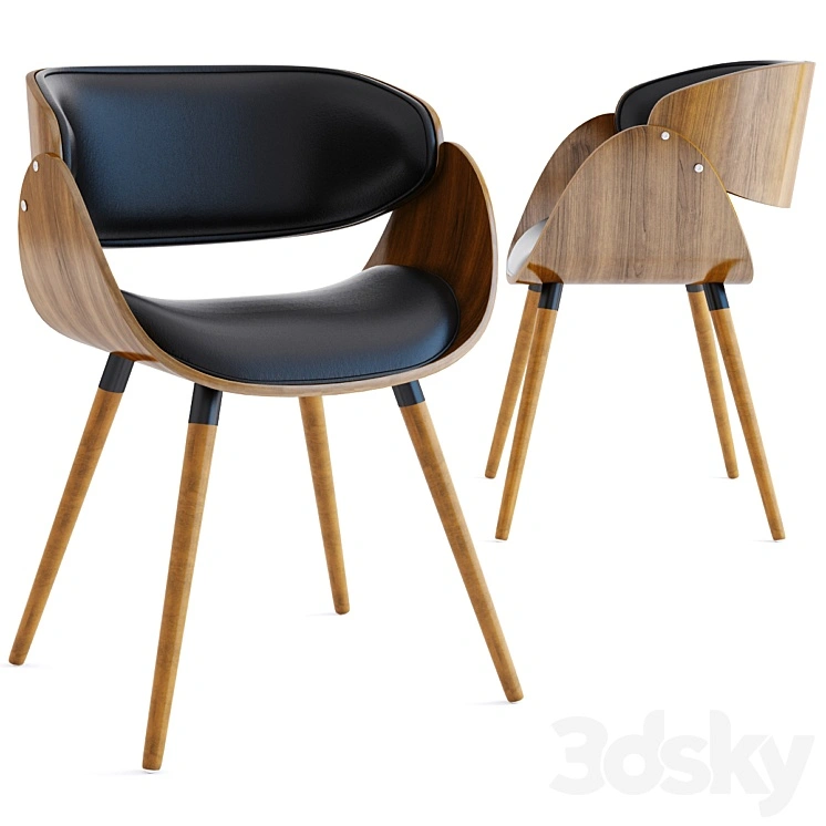 Mid-century Accent Chair by Corvus 