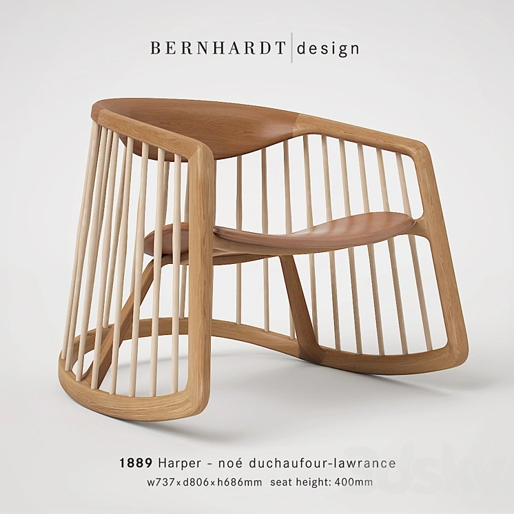 Bernhardt Design Harper Rocking Chair 