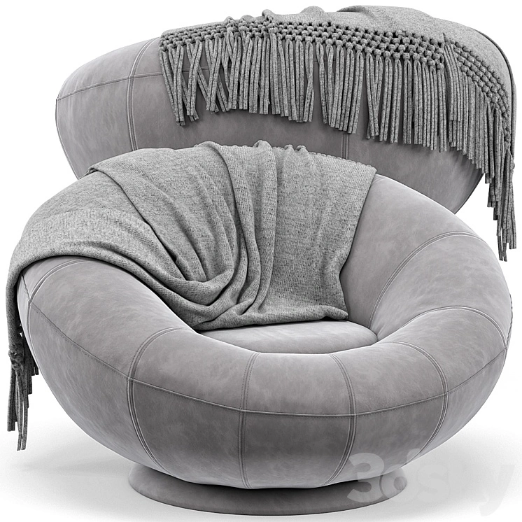 Groovy swivel chair 