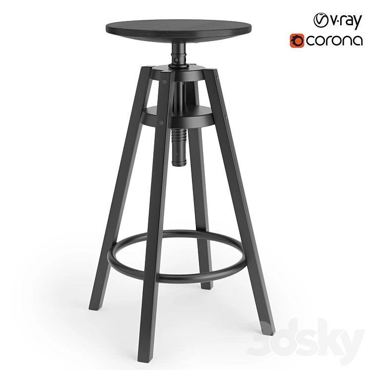Ikea dalfred bar stool 
