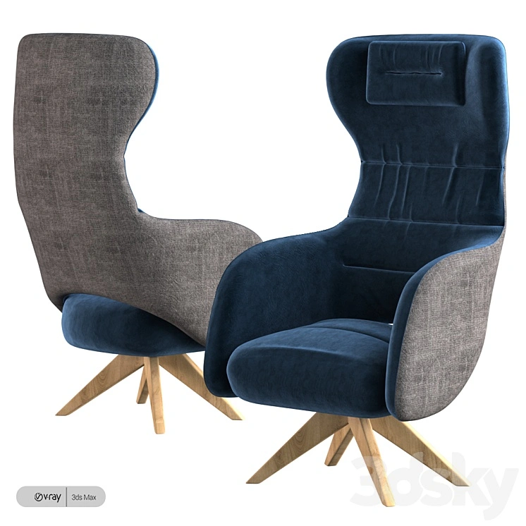 Captain Heaven Soft Armchair 
