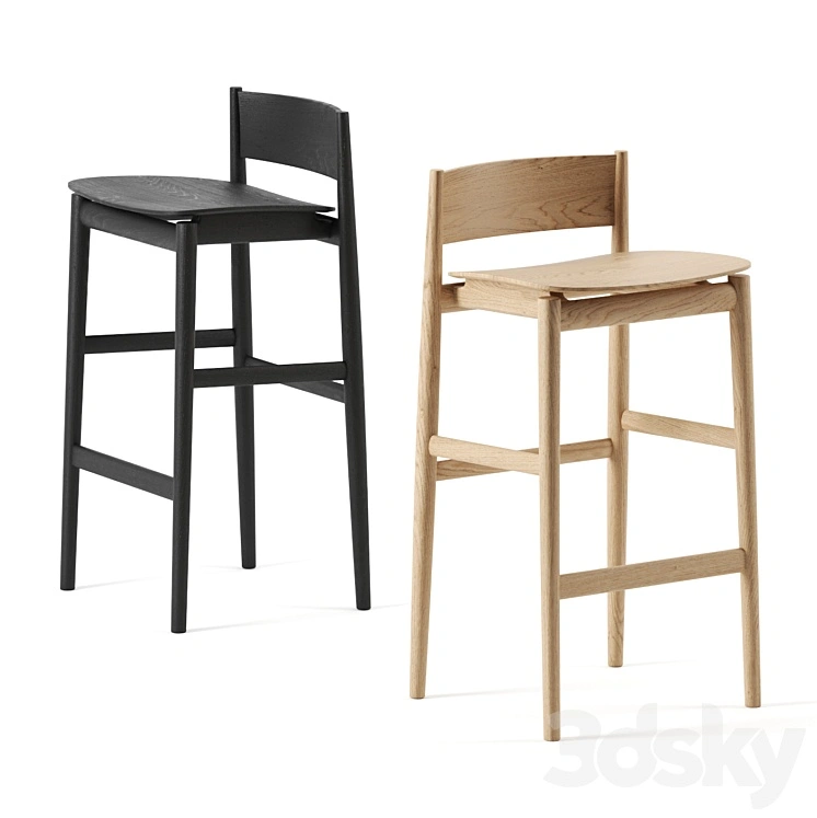 Brina barstool by Porro 