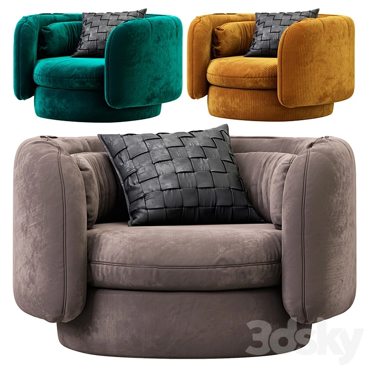 Group armchair Philippe Malouin for SCP 