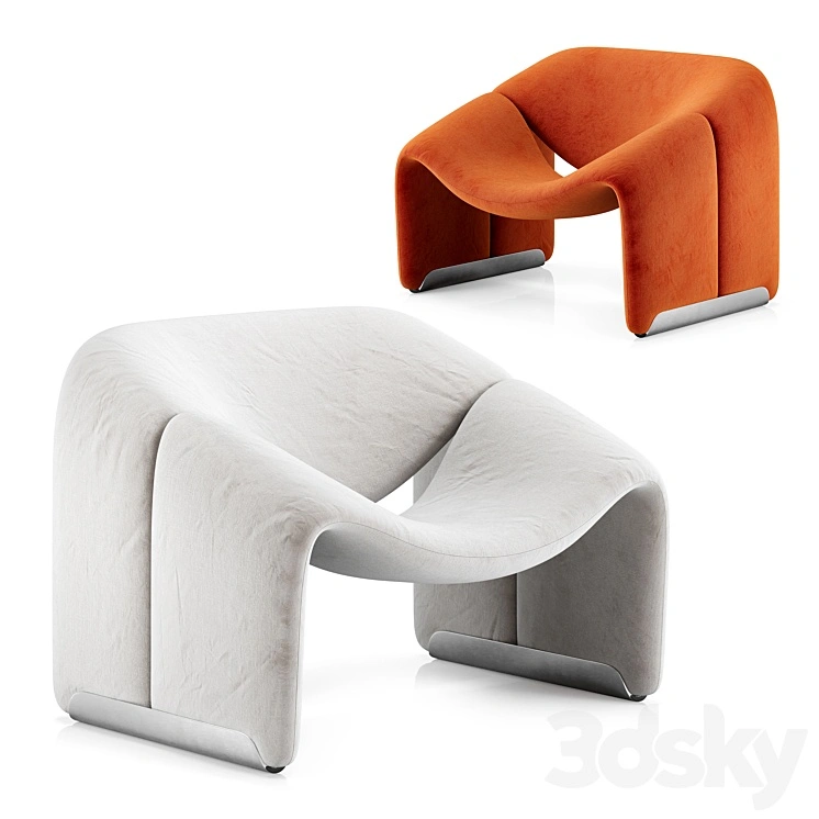 Groovy Lounge Chair Pierre Paulin 