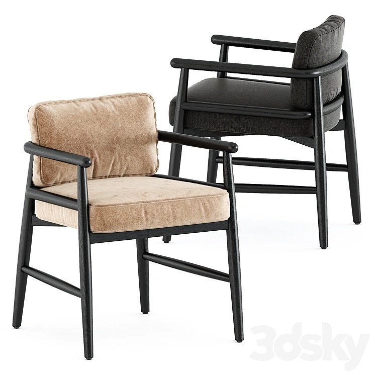 Teresina sift chair by Meridiani 