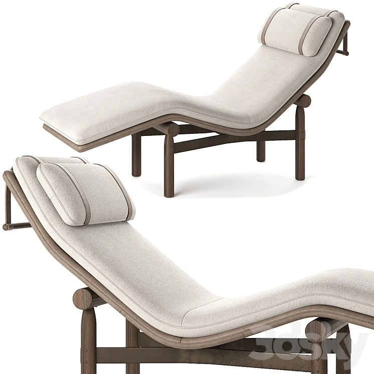 District Eight Stilt Chaise Lounge 