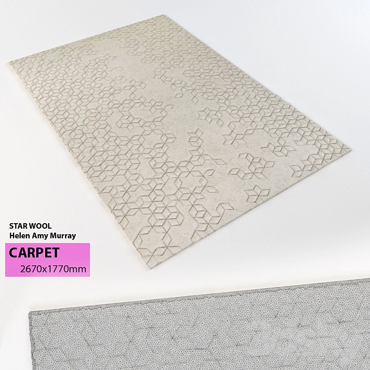 carpet STAR WOOL Helen Amy Murray 