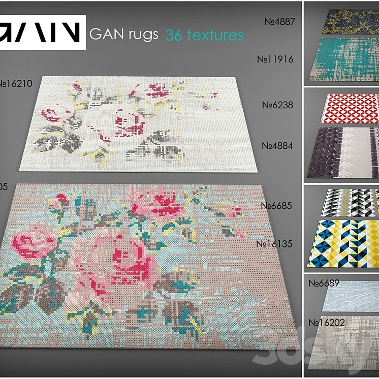 Collection rugs GAN 