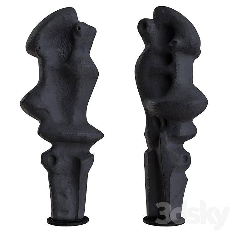 1970s Belgian Abstract Sculpture 
