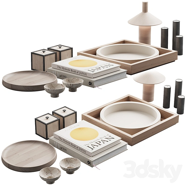 114 decorative set 027 japan style decor P01 