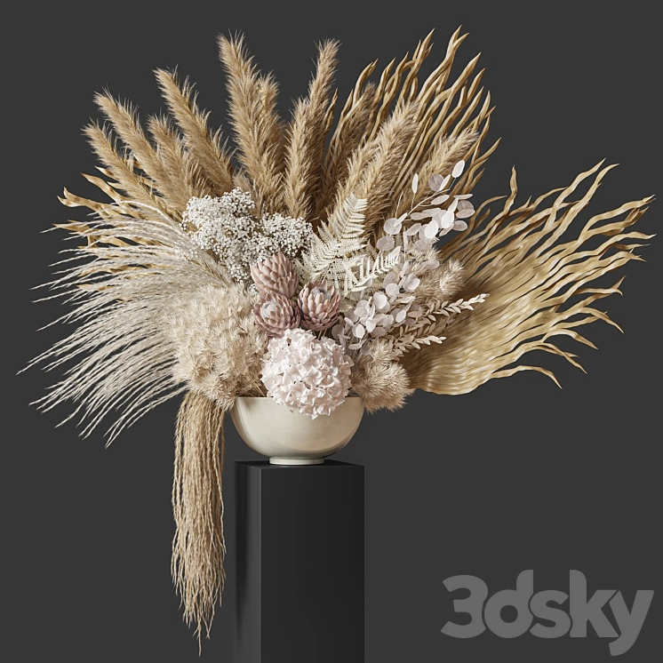 Flower Set 035 Big Pampas 