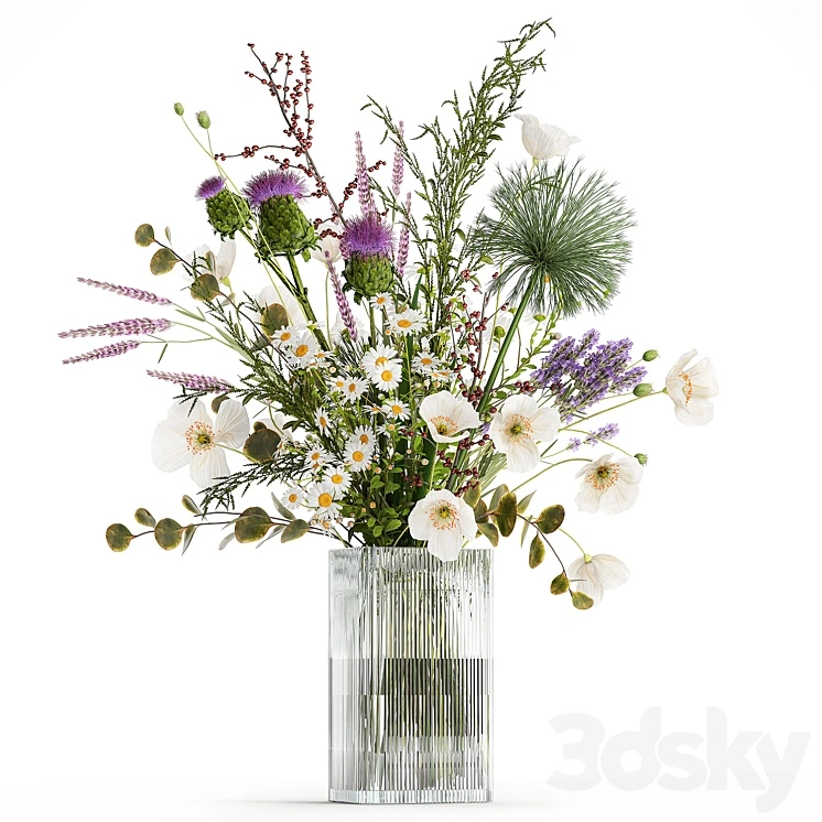 Flower bouquet. Set 431. 