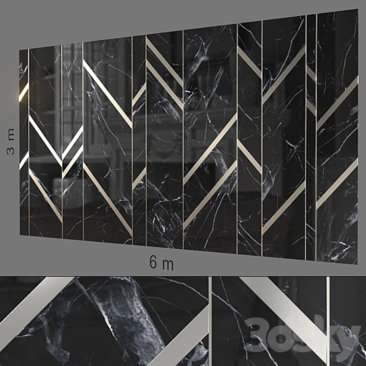 Decorative wall 212. 
