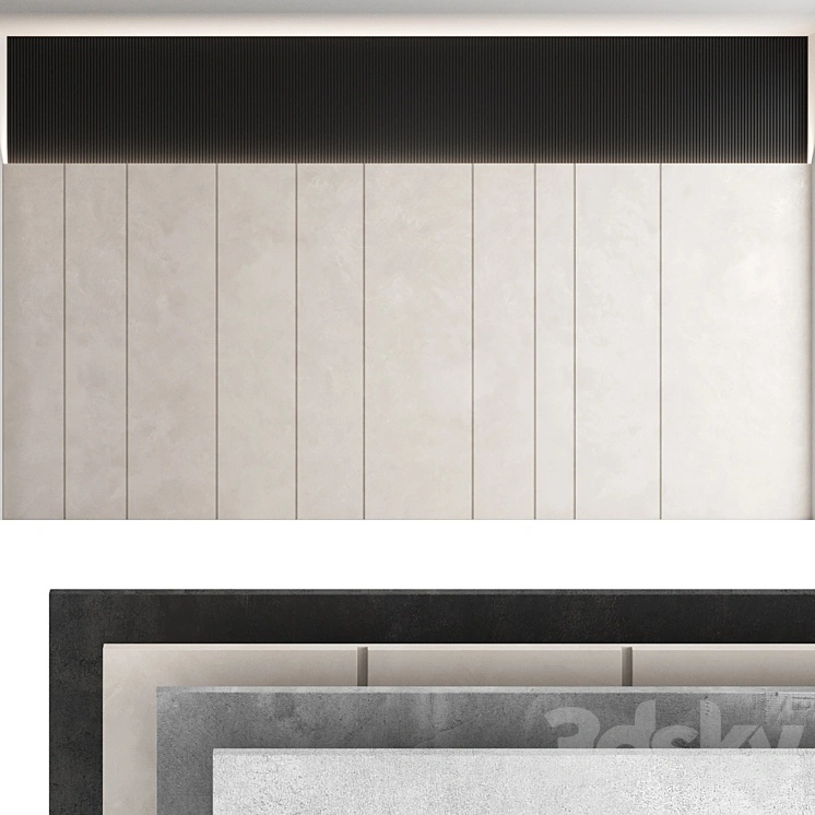 Decorative wall panel set 51 