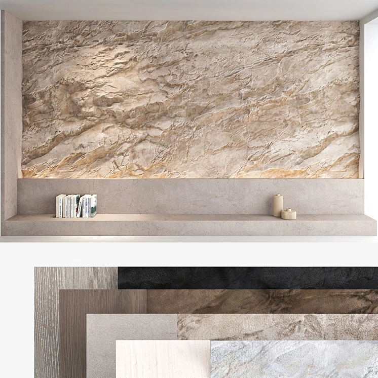 Decorative wall panel set 61 