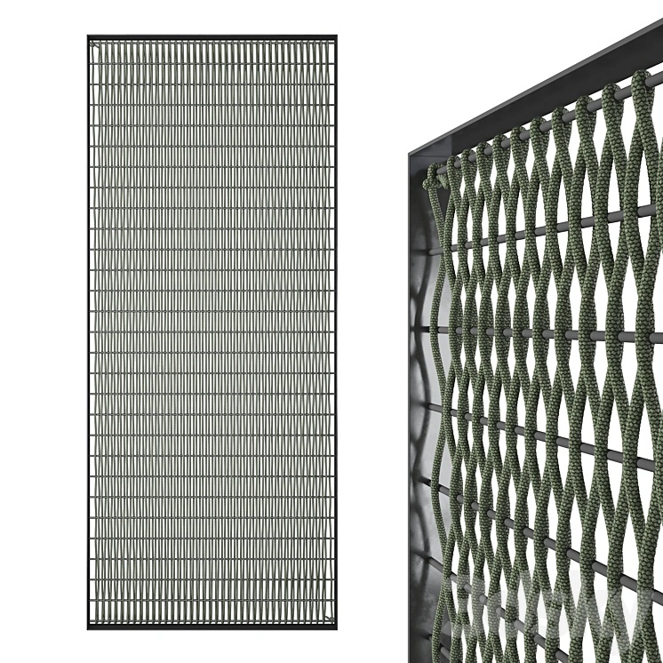 Partition made of cables 5 