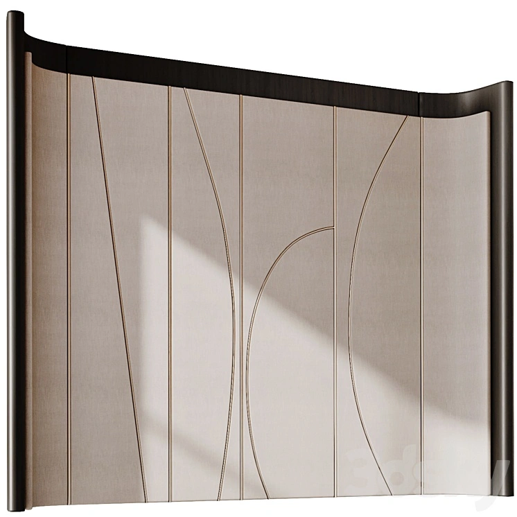 Decorative wall 3d panel headboard 026 