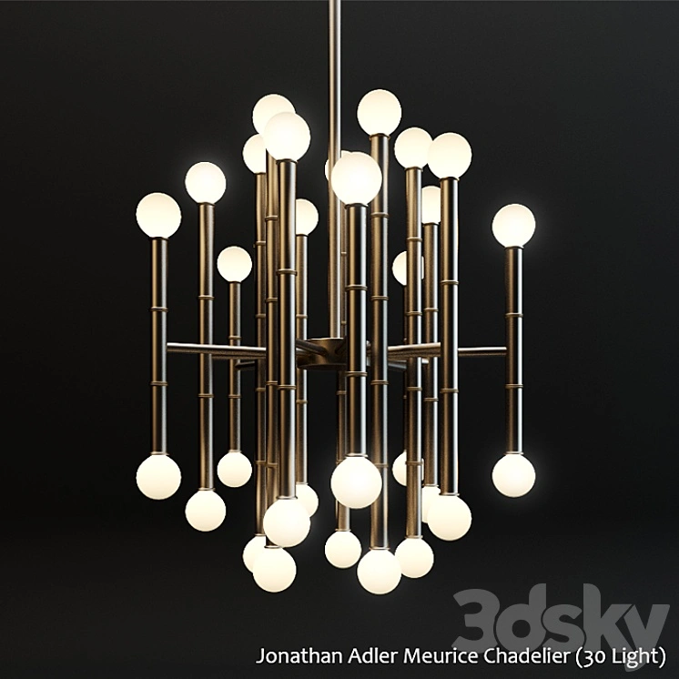 Jonathan Adler Meurice Chandelier (30 Light) 