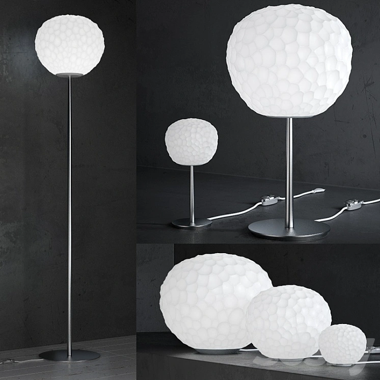 Meteorite lamp - floor and table collection 