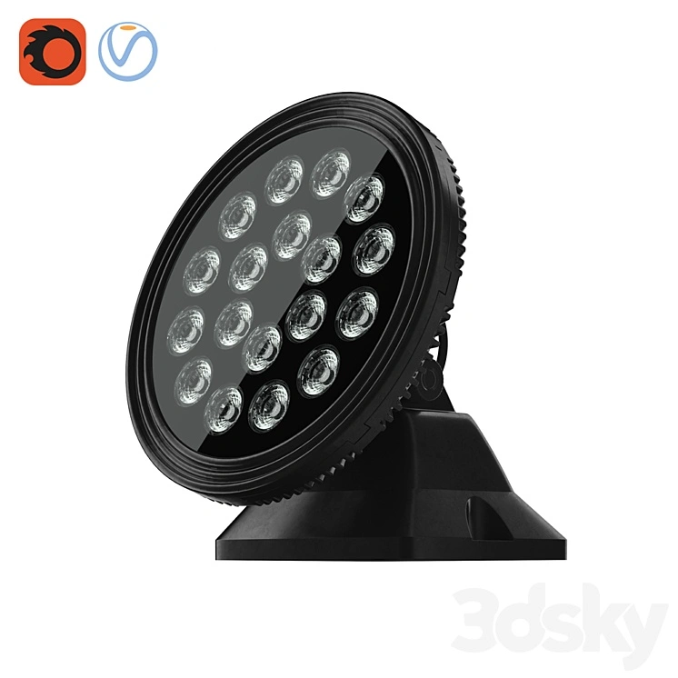 led floodlight led RGBW 