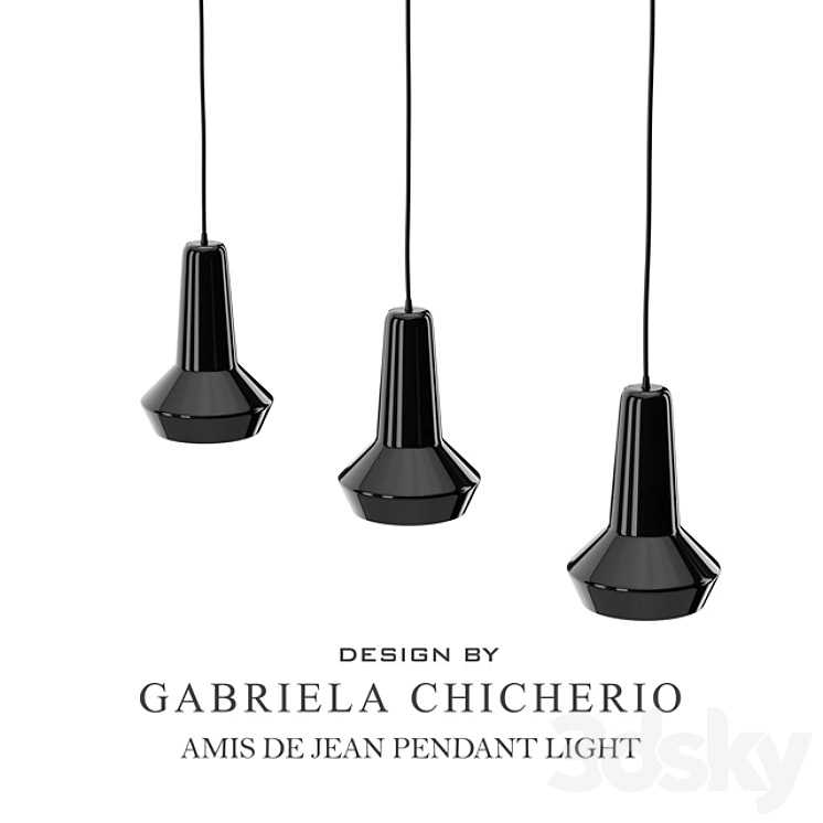 Amis de Jean Ceiling Light 