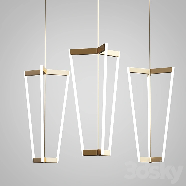 Tube Chandelier By Michael Anastassiades 