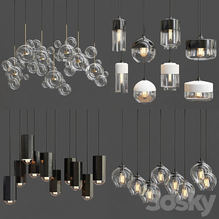 Collection of Pendant Lights 