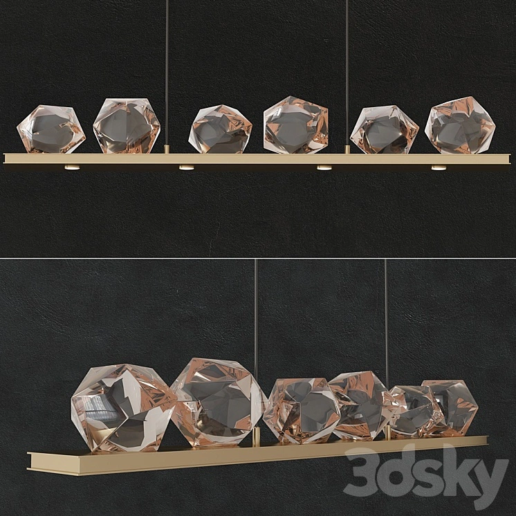 Linear Chandelier 6 