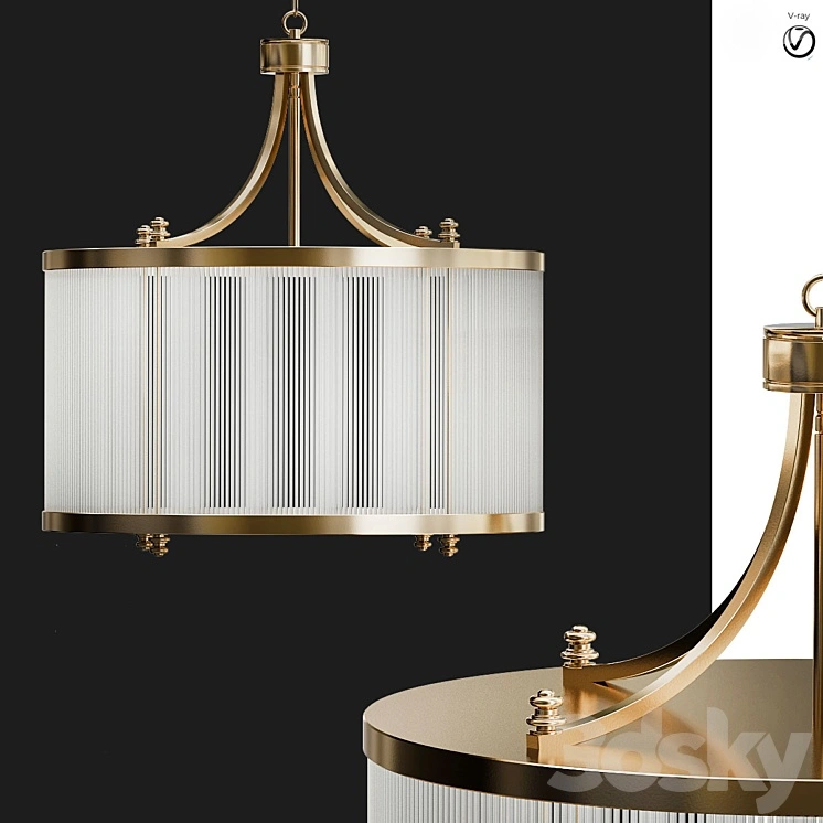 Glass Tube Chendelier 
